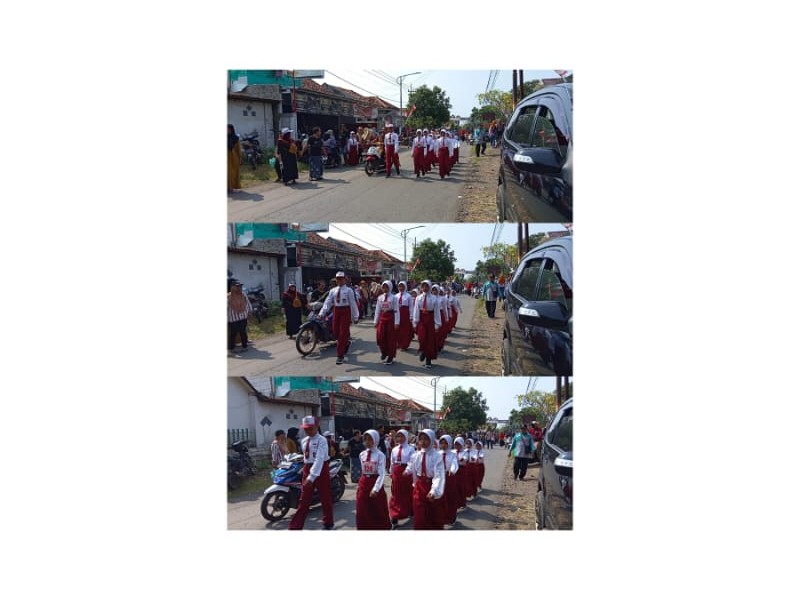 GERAK JALAN ANTAR SD SE-KECAMATAN JATIBANTENG