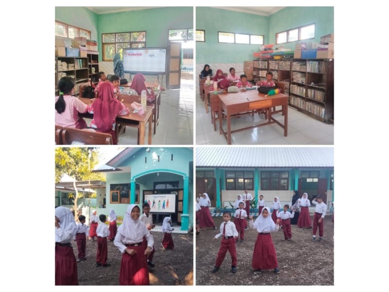 Pemanfaatan Interactive Flat Panel (IFP) di SDN 5 Jatibanteng