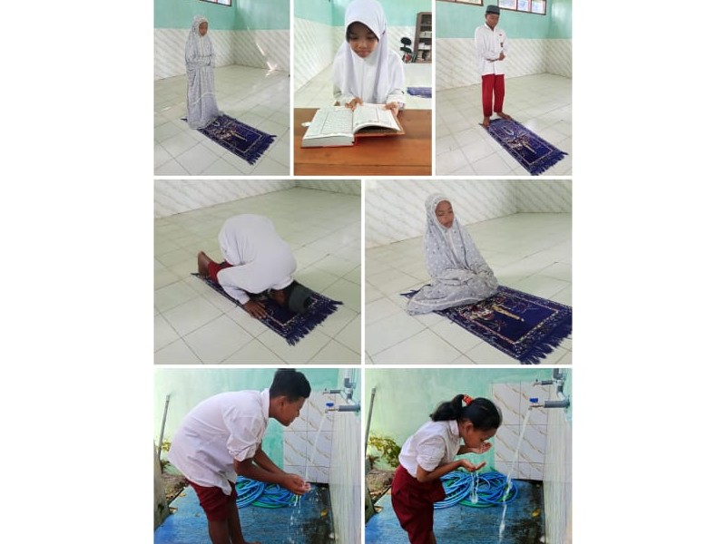 Ujian Praktik Kelas VI SDN 5 Jatibanteng